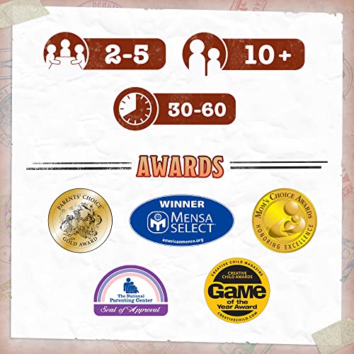 Trekking The World - The Award-Winning Board Game for Family Night | Explore The Wonders of The World in This Strategic Globetrotting Adventure | Perfect for Kids and Adults | Ages 10 and Up