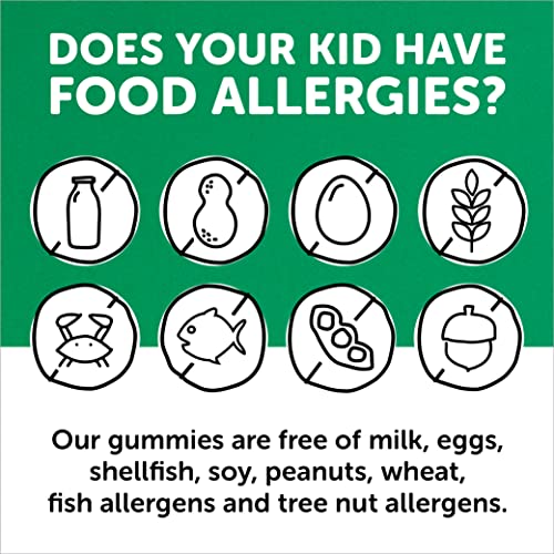 SmartyPants Kids Formula and Fiber Daily Gummy Vitamins: Gluten Free, Multivitamin and Omega 3 Fish Oil (Dha/Epa), Fiber, Methyl B12, vitamin D3, Vitamin B6, 90 Count (22 Day Supply) - Packaging May Vary
