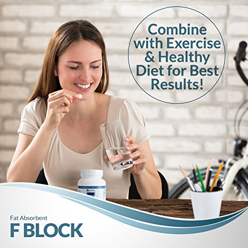 Absolute Nutrition FBlock Xtra Fat Absorber, Diet Formula, 90 Capsules