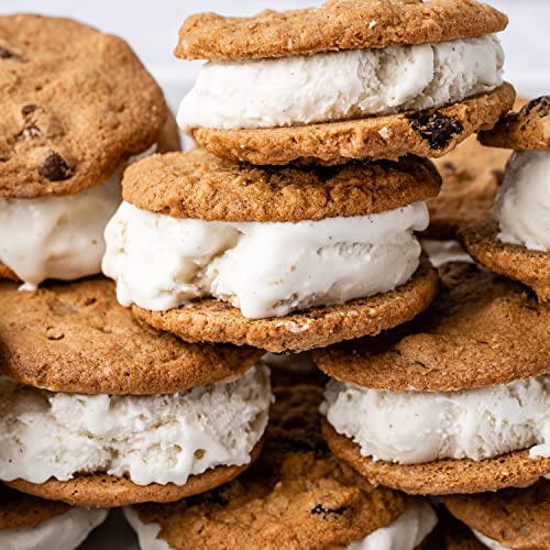 Tate's Bake Shop Cookies Gift Box, Tate Chocolate Chip Cookie, Oatmeal Raisin, Butter Crunch and Lemon Cookies, 14 oz