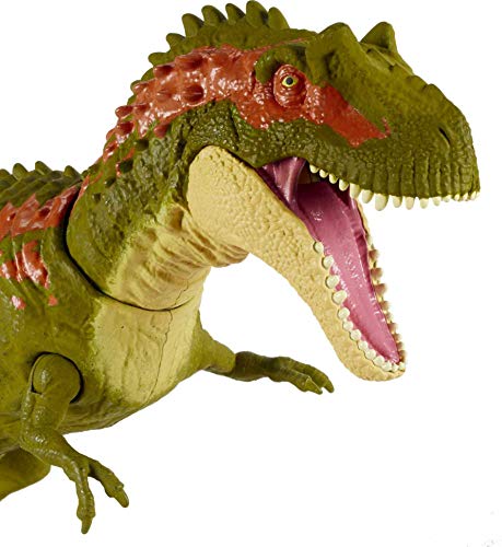 Jurassic World Toys Camp Cretaceous Massive Biters Albertosaurus Dinosaur Action Figure, Toy Gift with Strike and Chomping Motion