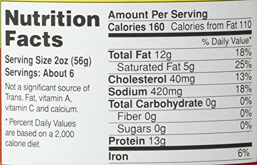 Palm Corned Beef - Premium Quality From New Zealand - 12 x 11.5 Oz (326 grams)