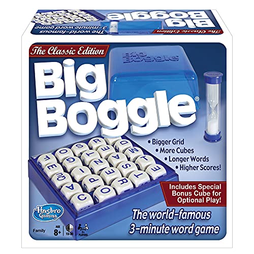 Winning Moves Games BIG BOGGLE, THE CLASSIC EDITION, for Ages 8 and up