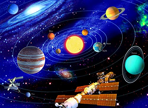 Ravensburger The Solar System 200 Piece XXL Jigsaw Puzzle for Kids - 12796 - Every Piece is Unique, Pieces Fit Together Perfectly