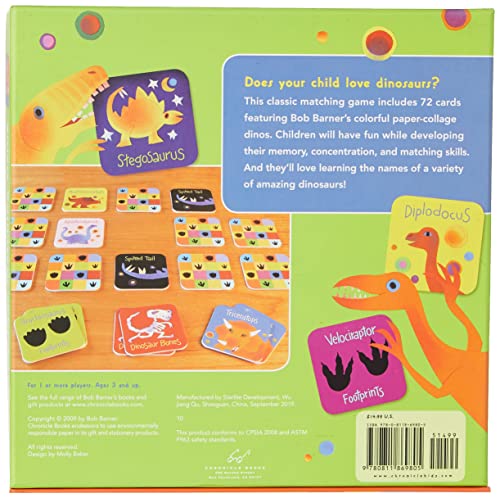 Dinosaurs! Matching Game (Memory Matching Games for Toddlers, Matching Games for Kids, Preschool Memory Games)