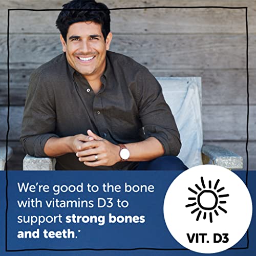 SmartyPants Men's Formula, Daily Multivitamin for Men: Vitamins C, D3, Zinc, Omega 3, CoQ10, and B12 for Immune Support, Energy, Prostate and Heart Health, Fruit Flavor, 180 Gummies (30 Day Supply)