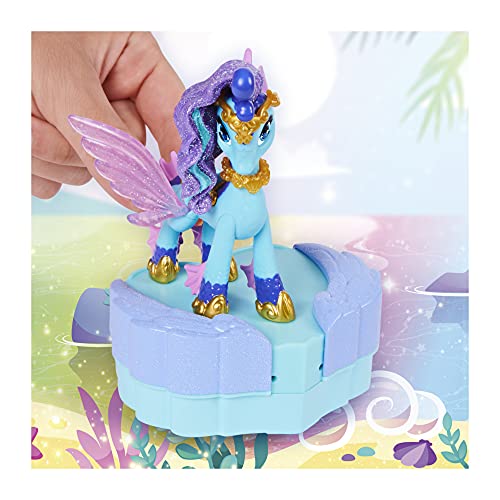 Hatchimals Pixies Riders, Lagoon Lily Pixie and Seastallion Glider Set with Mystery Feature