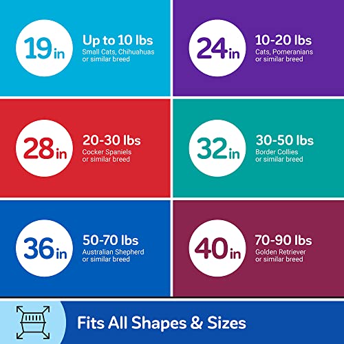 Petmate Vari Dog Kennel 19', Taupe and Black, Portable Dog Crate for Pets up to 10lbs