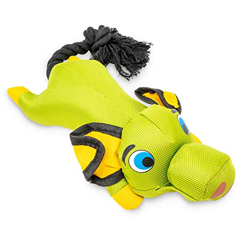 Hyper Pet Flying Series Fetching Dog Toys – Pig Interactive Dog Toy Slingshots Up To 40 ft – Floats on Water