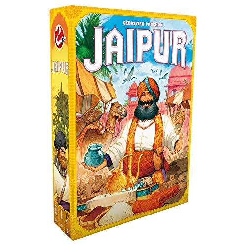 Jaipur Board Game (New Edition) | Strategy Game for Adults and Kids | Trading, Fun Tactical Game | Ages 10 and up | 2 Players | Average Playtime 30 Minutes | Made by Space Cowboys
