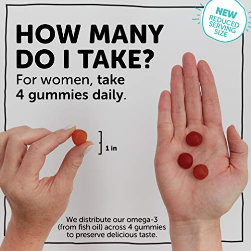 SmartyPants Prenatal Vitamins for Women with DHA and Folate - Daily Gummy Multivitamin: Vitamin C, B12, D3, Zinc for Immunity and Omega 3 Fish Oil, 80 Count (20 Day Supply)