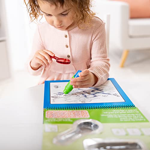 Melissa and Doug On the Go Water Wow! Reusable Water-Reveal Deluxe Activity Pad – Animal Antics