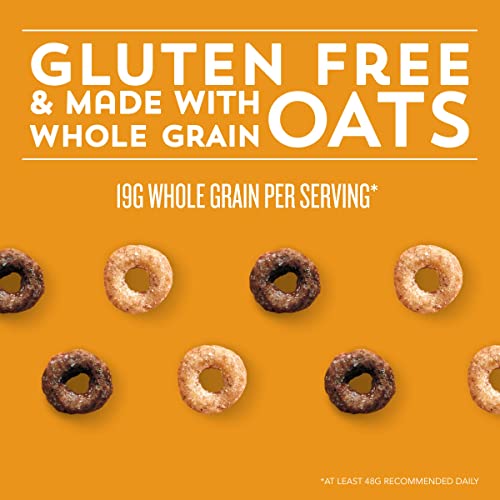 Chocolate Peanut Butter Cheerios Cereal, Breakfast Cereal With Whole Grain Oats, 18 OZ Family Size