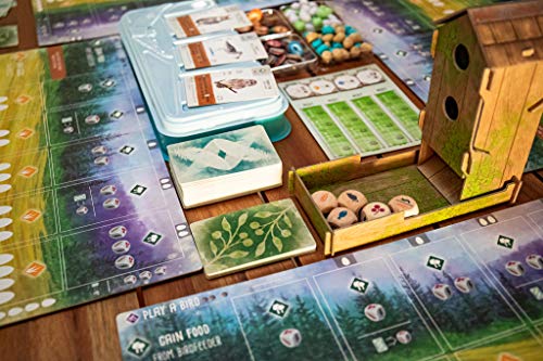 Stonemaier Games Wingspan Board Game - A Bird-Collection, Engine-Building STONEMAIER Game for 1-5 Players, Ages 14+