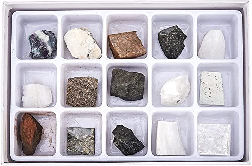 STEM Toy Mineral Science Kit Geology Rock Specimen for Young Geologists