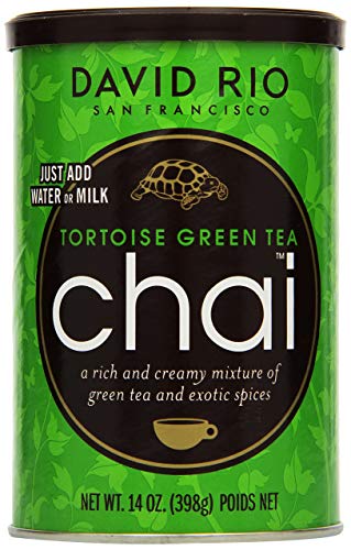 David Rio Chai Mix, Tortoise Green Tea, 14 Ounce  