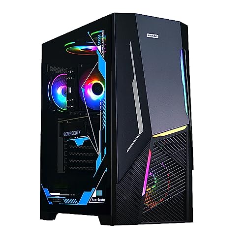 IPASON Gaming PC Desktop – Intel Core I7 12700F 2.1 GHz, NVIDIA RTX 3060 Ti GDDR6X, 1TB SSD, 1TB HDD, 16GB DDR4 RAM 3200, 650W PSU, Bluetooth, Wi-Fi 6, Windows 11 Home