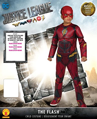 Justice League Child's Deluxe Flash Costume, Small