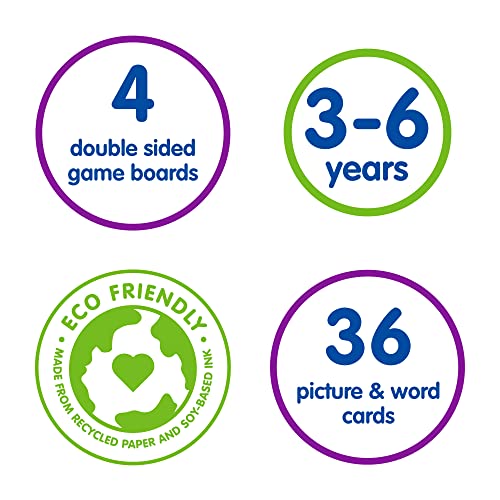 The Learning Journey: Match It! Bingo - Space - Reading Game for Preschool and Kindergarten 36 Picture Word Cards,Multi