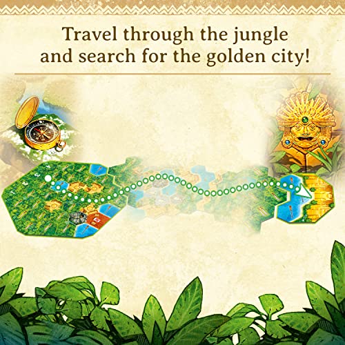 Ravensburger The Quest for El Dorado Strategy Board Games for Adults and Kids Age 10 Years Up - 2 to 4 Players