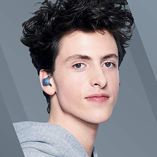 Skullcandy Jib True Wireless Earbud with Microphone / 22 Hour Battery Life / Use with iPhone and Android / Best for Gym, and Gaming / Bluetooth Earbud Headphones - Grey