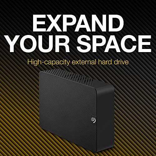 Seagate Expansion 18TB External Hard Drive HDD - USB 3.0, with Rescue Data Recovery Services (STKP18000402)