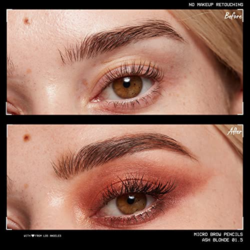 NYX PROFESSIONAL MAKEUP Micro Brow Pencil, Eyebrow Pencil - Ash Blonde