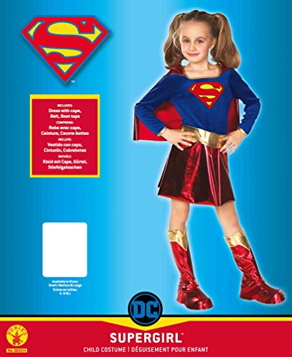 Super DC Heroes Supergirl Toddler Costume, (Size 2-4)