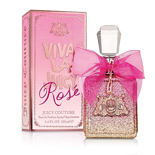 Women's Perfume by Juicy Couture, Viva La Juicy Rose, Eau De Parfum EDP Spray, 3.4 Fl Oz