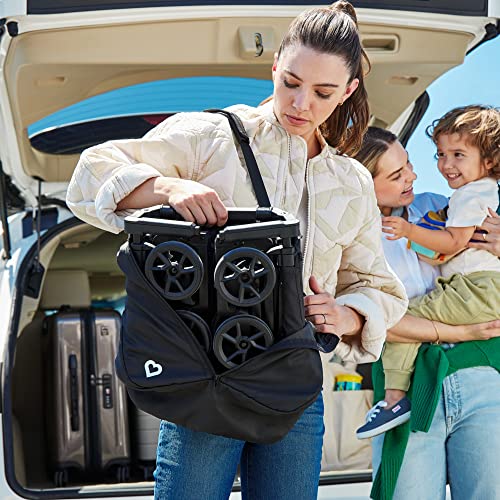 Munchkin® Sparrow™ Ultra Compact Lightweight Travel Stroller for Babies and Toddlers, Black