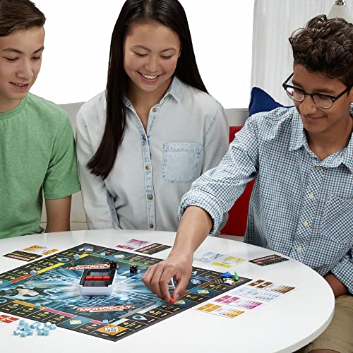 Monopoly Ultimate Banking Edition Board Game for Families and Kids Ages 8 and Up, Electronic Banking Unit (Amazon Exclusive)