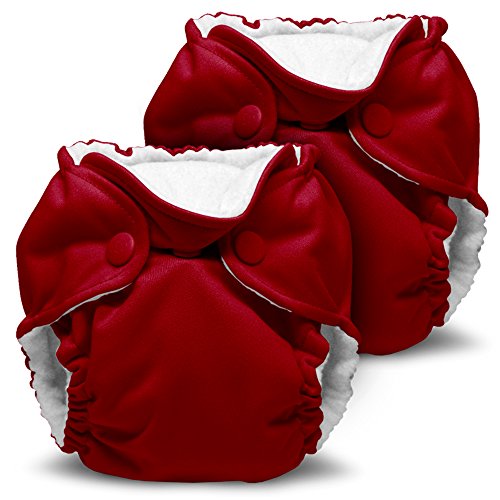 Kanga Care Lil Joey Cloth Diaper (2pk) Scarlet