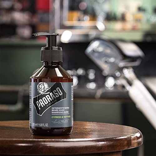 Beard Wash - Cypress and Vetyver, 6.8 Fl Oz