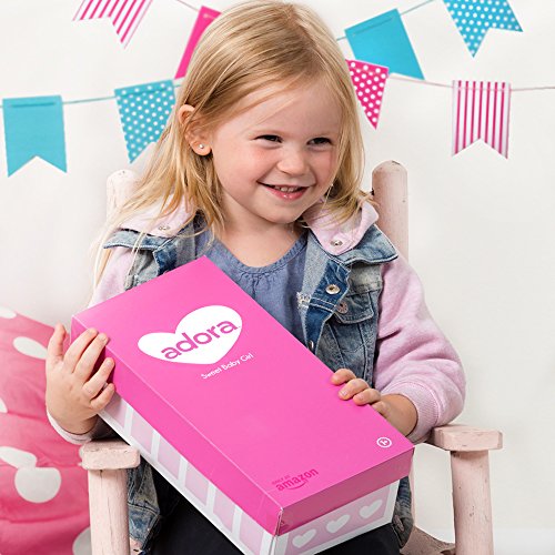 Adora Soft Baby Doll Girl, 11 inch Sweet Baby Girl, Machine Washable (Amazon Exclusive) 1+