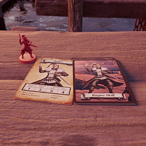 Hasbro Gaming HeroQuest Hero Collection The Rogue Heir of Elethorn Figures, Detailed Miniatures, Requires HeroQuest Game System to Play, 14+ Years