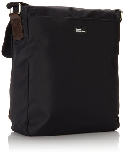 Derek Alexander NS Half Flap Front Organizer, Black, One Size