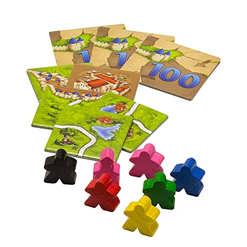 Carcassonne Inns and Cathedrals EXPANSION 1 | Board Game for Adults and Family | Strategy,Medieval Adventure Board Game | 2-6 Players | Made by Z-Man Games