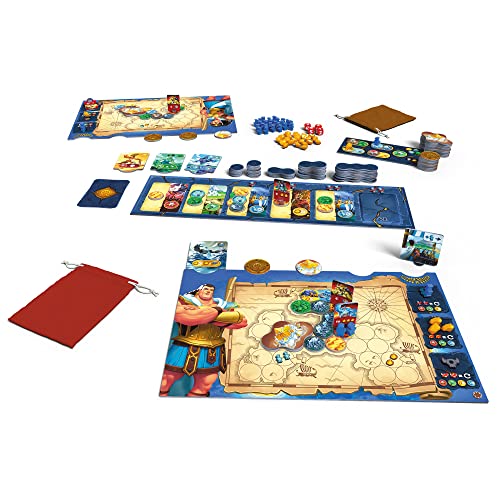 Orichalcum Board Game, Fast-Paced Strategy Game, Exploration Game, Adventure Game, Family Game for Kids and Adults, Ages 12+, 2-4 Players, Avg. Playtime 45 Minutes, Made by Pandasaurus Games