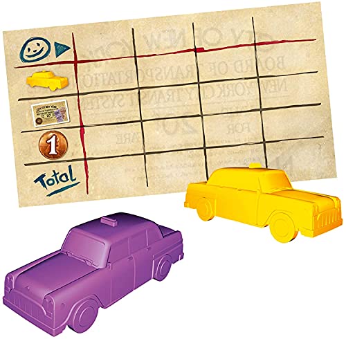 Ticket to Ride New York Board Game | Train Route-Building Strategy Game | Fun Family Game for Kids and Adults | Ages 8+ | 2-4 Players | Average Playtime 10-15 Minutes | Made by Days of Wonder