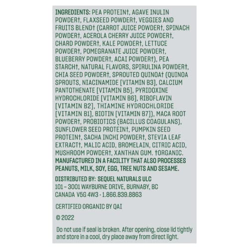 Vega Organic All-in-One Vegan Protein Powder Berry (18 Servings) Superfood Ingredients, Vitamins for Immunity Support, Keto Friendly, Pea Protein for Women and Men, 1.5 lbs (Packaging May Vary)
