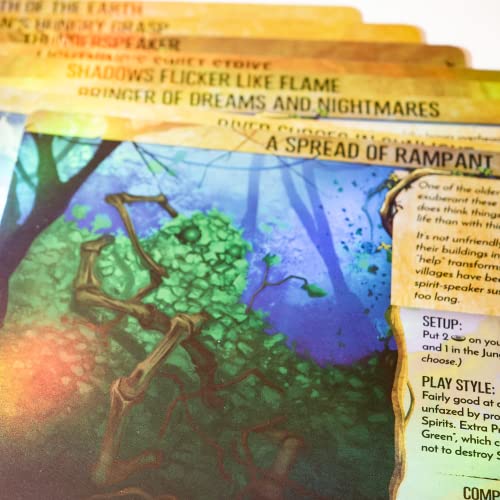 Greater Than Games Spirit Island: Core Game - Premium Foil Spirit Panels