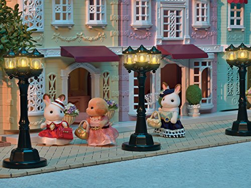 Calico Critters Town Light up Street Lamp , Black, 36 months to 96 months
