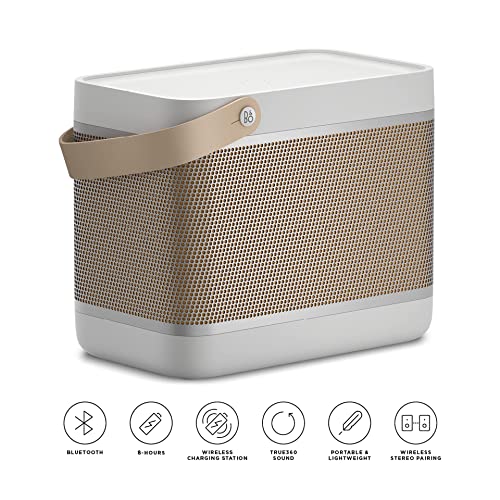 Bang and Olufsen Beolit 20 Powerful Portable Wireless Bluetooth Speaker, Grey Mist