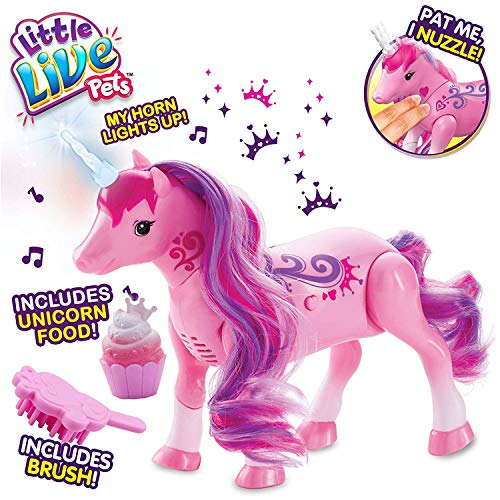 Little Live Pets - Sparkles My Dancing Interactive Unicorn | Dances and Lights to Music - Engaging Fun - Batteries Included | For Ages 5+