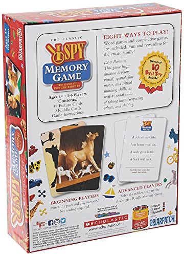 I SPY Memory Game