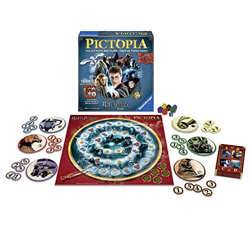 Wonder Forge Ravensburger Pictopia: Harry Potter Edition Family Trivia Board Game For Kids and Adults Age 10 and Up