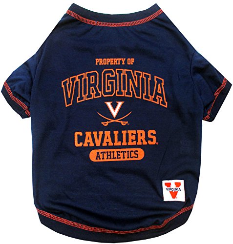 NCAA University of Virginia Dog T-Shirt, Small