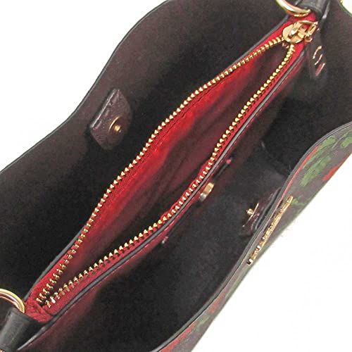 COACH Mollie Bucket Bag 22 (IM/Graphite/Red Multi)