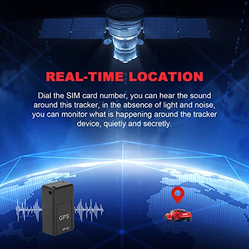 GPS Tracker for Vehicle,Magnetic Mini GPS Tracker Locator Real Time, No Subscription,Anti-Theft Micro GPS Tracking Device with Free App for Cars, Kids, Elderly, Wallet, Luggage