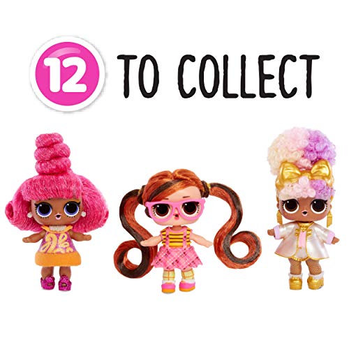 L.O.L. Surprise! Hairvibes Dolls with 15 Surprises and Mix and Match Hairpieces